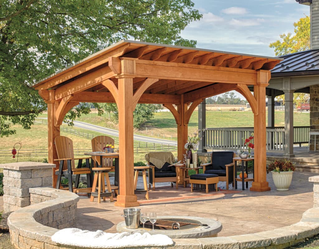 pavilion for shade