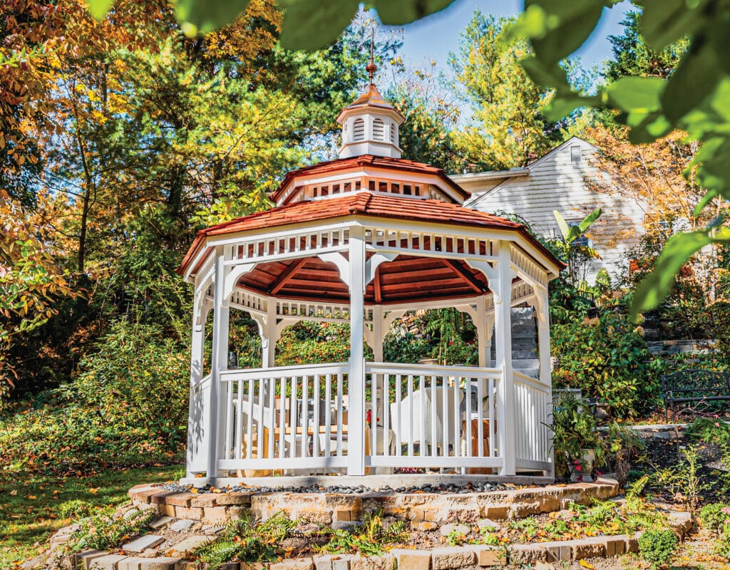 12' Octagon Vinyl Gazebo
