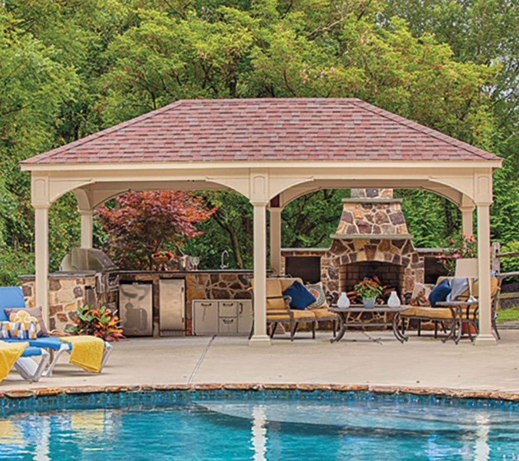 Vinyl pergola 12x20