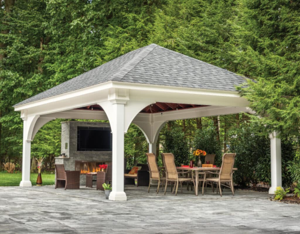 large custom pavilion