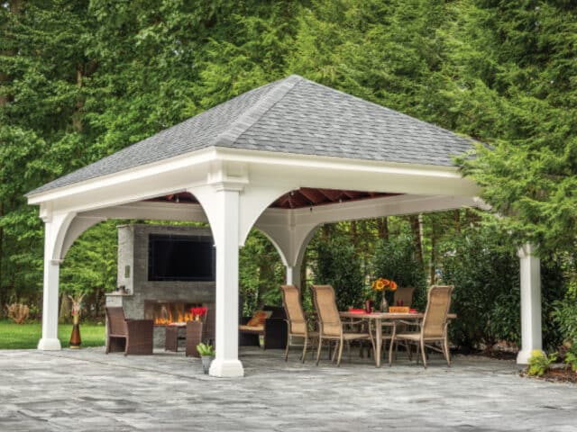 large custom pavilion