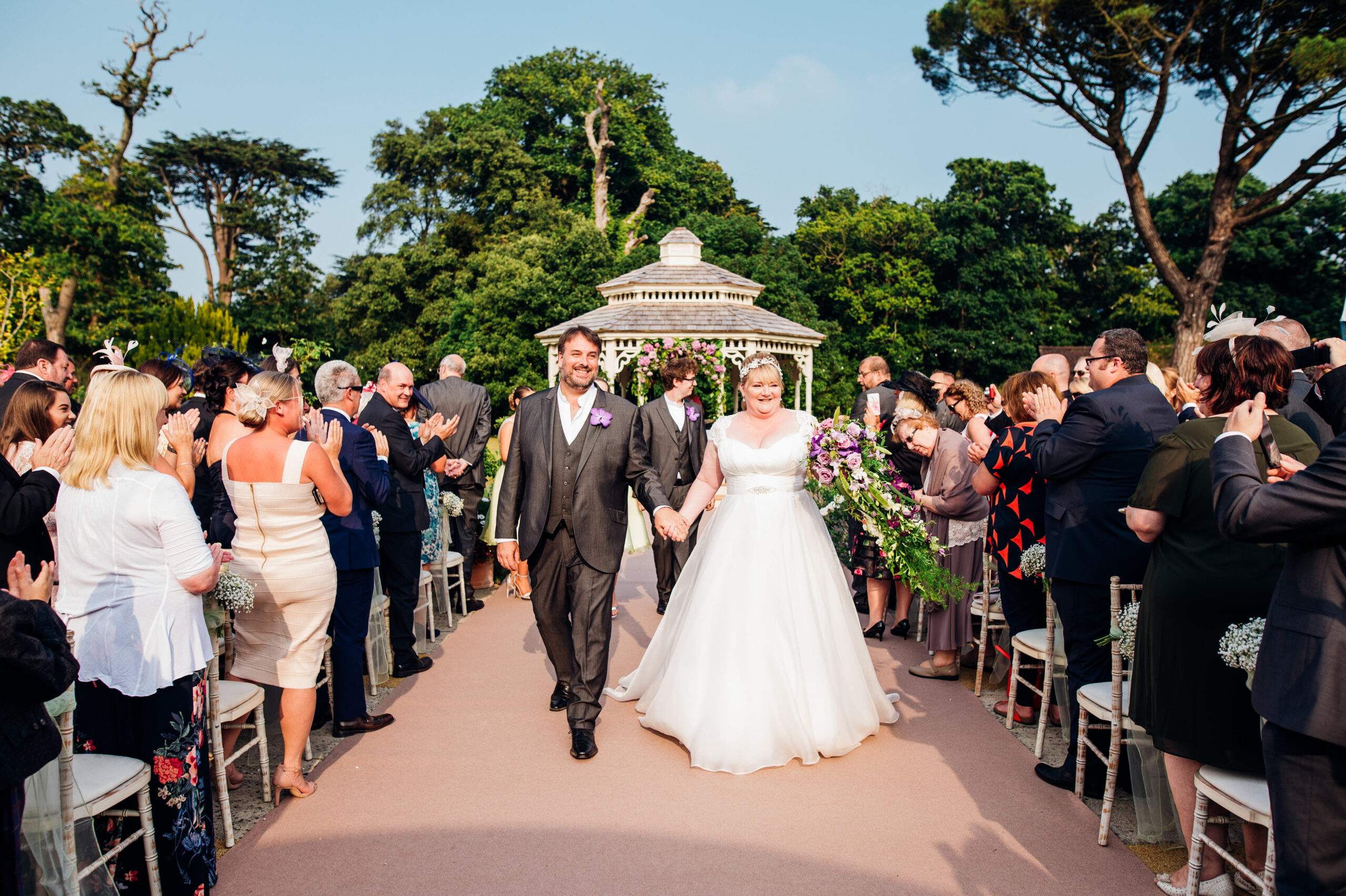 pergolas gazebos pavilions Kingwell Projects Albert Cottage wedding gazebo 06 scaled