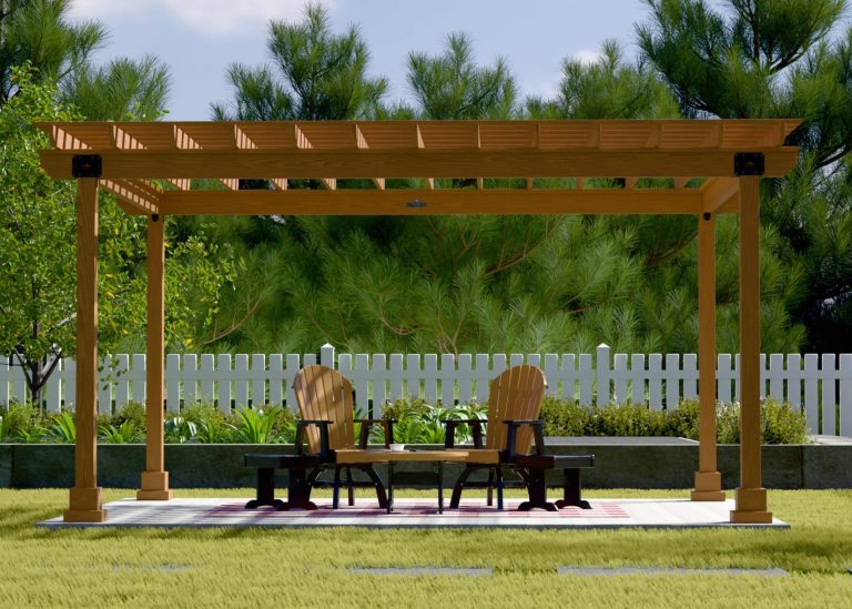 Wood Holander 12x16 B pergolas gazebos pavilions Wood Holander 12x16 B 1 e1744639759158
