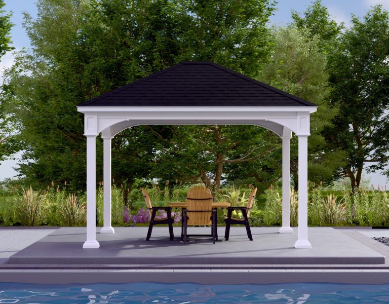 pergolas gazebos pavilions Traditional 12x14 B